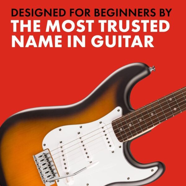 Stratocaster Electric Guitar, Beginner Guitar, with 2-Year Warranty, 2-Color Sunburst with Matte Finish, OEM/ODM