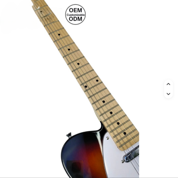 Custom Electric Guitar With Ebony Fingerboard