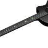 Acoustic Guitar, 38-inch Steel-string Guitarra,Durable 6-string Ultra-thin Guitar for Beginners (Black), OEM/ODM