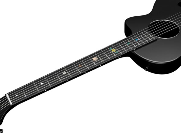 Acoustic Guitar, 38-inch Steel-string Guitarra,Durable 6-string Ultra-thin Guitar for Beginners (Black), OEM/ODM