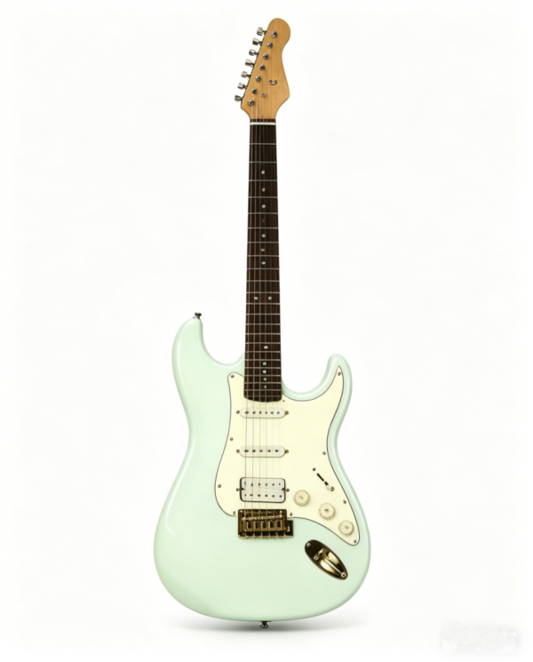 ST-200 Strat-Style Electric Guitar Vintage White Beginner Students OEM ODM