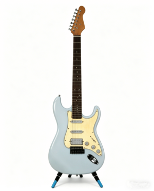 ST-200 Strat-Style Electric Guitar Sonic Gray Blue Beginner Students OEM ODM