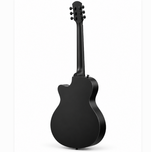guitar-2 Acoustic Guitar, 38-inch Steel-string Guitarra,Durable 6-string Ultra-thin Guitar for Beginners (Black), OEM/ODM